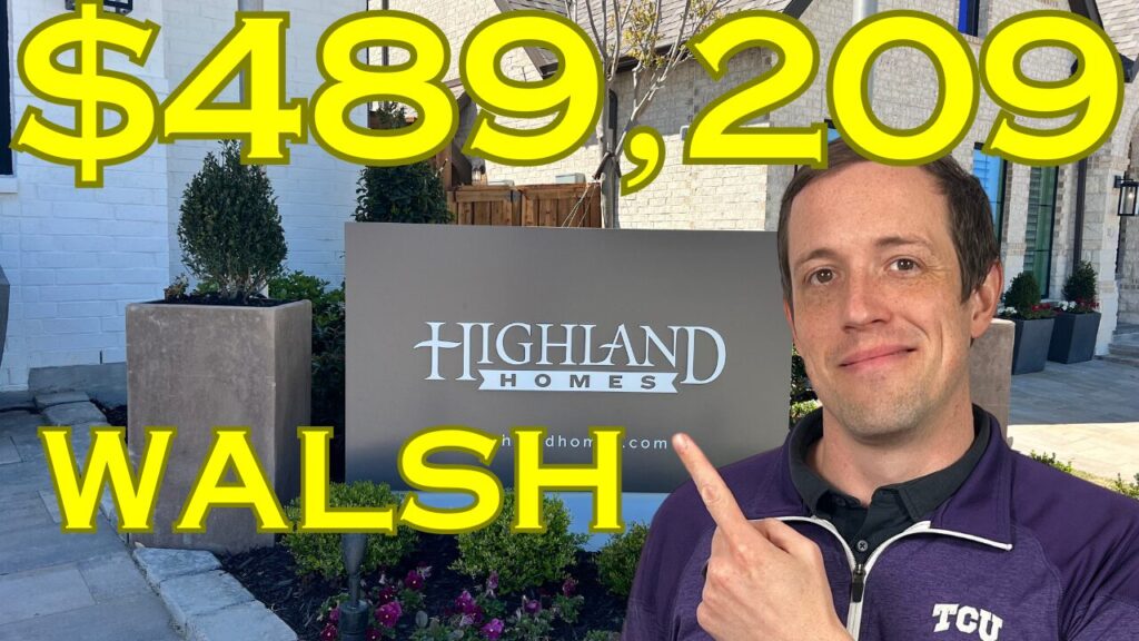 Read more about Walsh Ranch Townhome: The “Dylan” by Highland Homes in Aledo Texas (VIDEO)